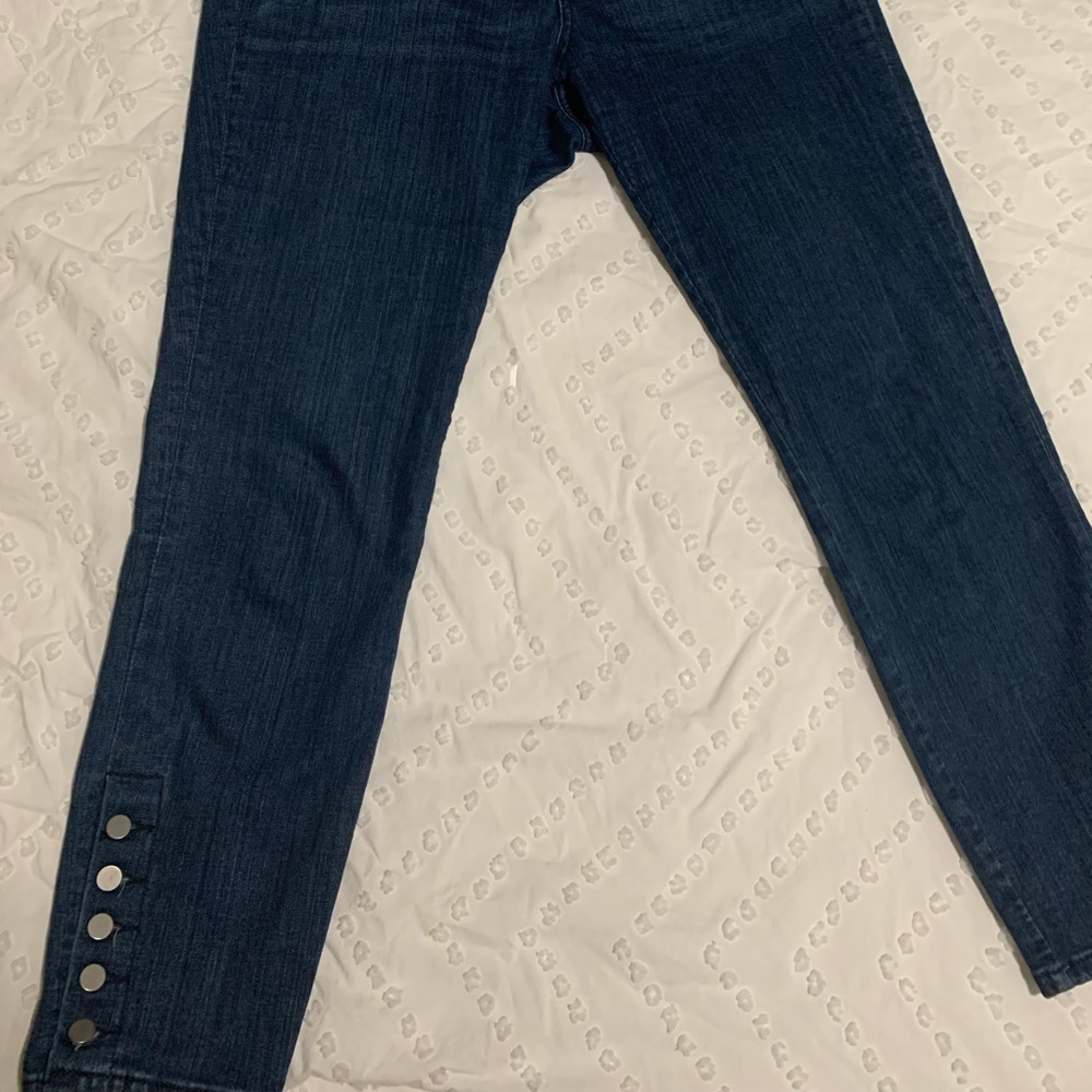 Loft crop size 31 / 12 curvy skinny jeans